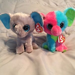 Ty Beanie Boo elephants